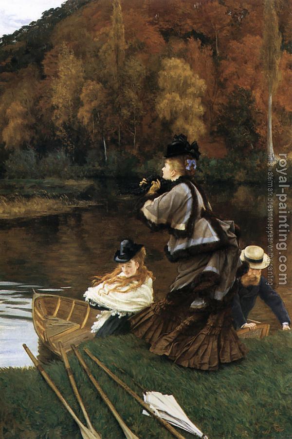 James Tissot : Autumn on the Thames